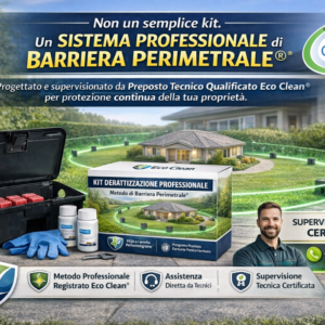Metodo di Derattizzazione Professionale elimina topi e ratti e previeni le infestazioni murine